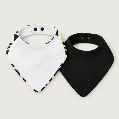 Arch Garden Bandana Bib Pair, another view