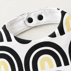 Arch Garden Bandana Bib Pair close up