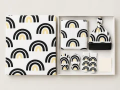 Arch Garden Hello Box, box open with every piece laid out