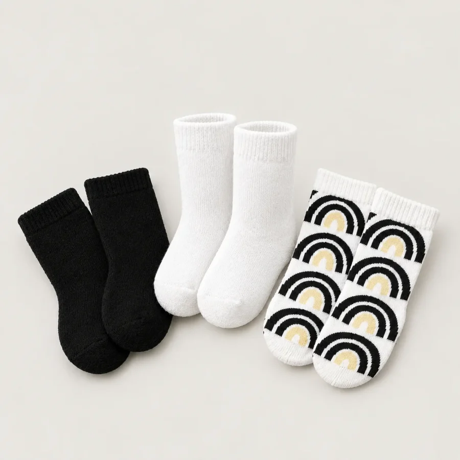 Arch Garden Sock Trio, another view