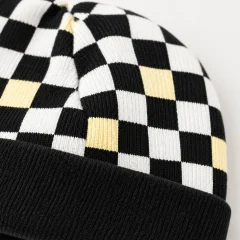 Check Room Beanie close up