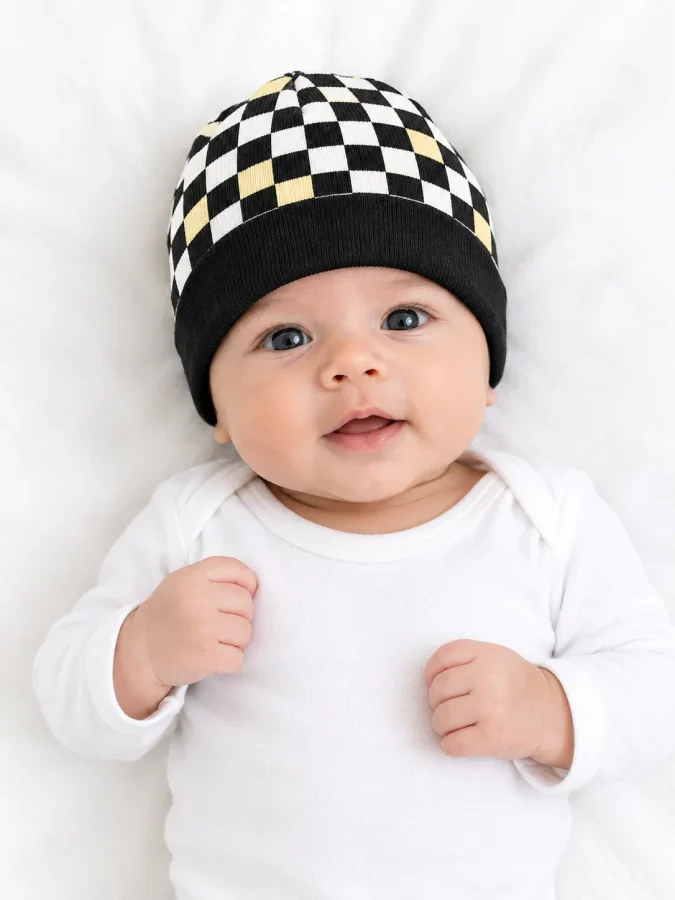 Check Room Beanie in use