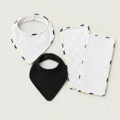 Dot Theory Bib & Burp Set, another view
