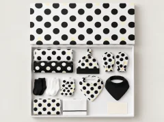 Dot Theory Grand Opening Box, box open with every piece laid out