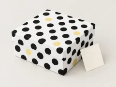 Dot Theory Hello Box, box closed with its printed lid