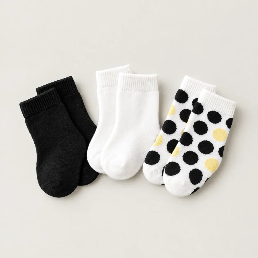 Dot Theory Sock Trio, another view