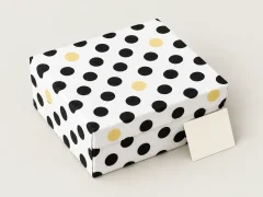 Dot Theory Welcome Box, box closed with its printed lid