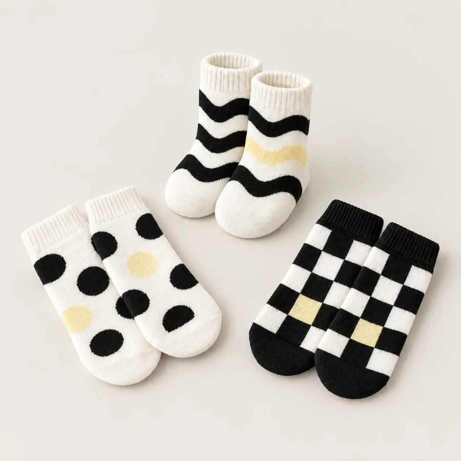 Gallery Mix Sock Trio, another view