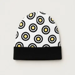 Ring Study Beanie, all pieces laid flat