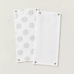 Ring Study Burp Cloth Pair, another view