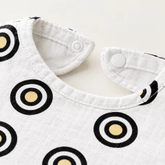 Ring Study Burp Cloth Pair close up