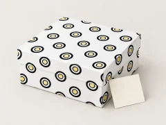 Ring Study Hello Box, box closed with its printed lid