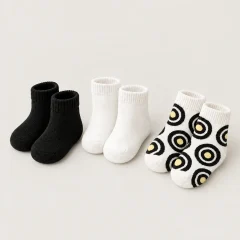 Ring Study Sock Trio, another view