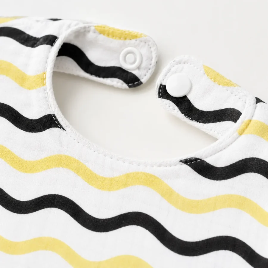 Wave Hall Burp Cloth Pair close up