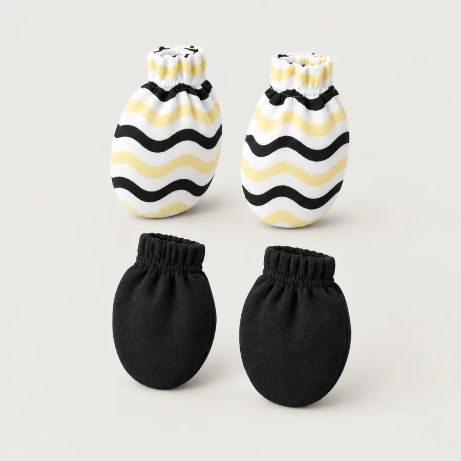Wave Hall Scratch Mitts Duo, another view