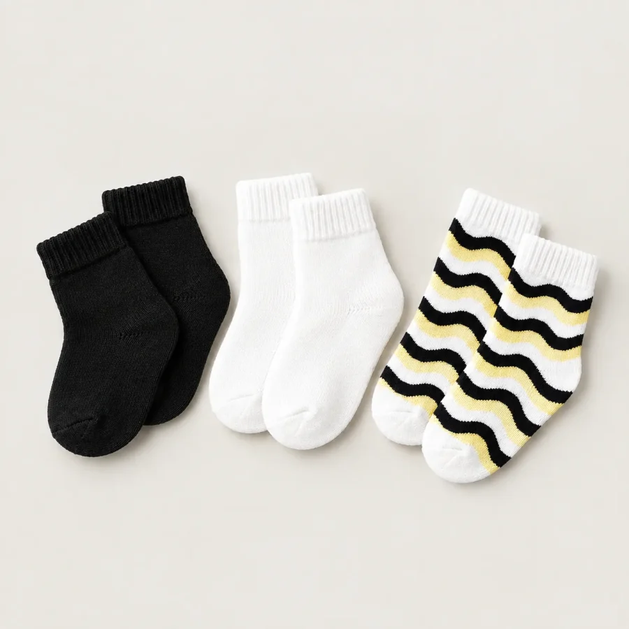 Wave Hall Sock Trio, another view