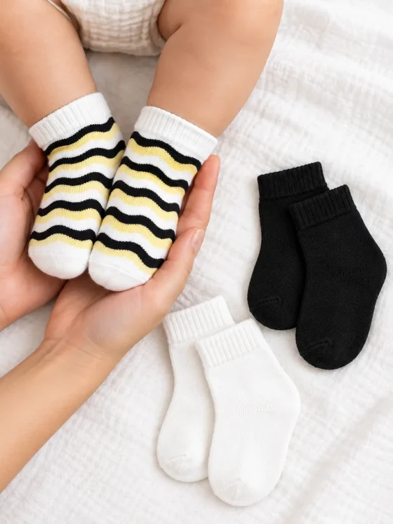 Wave Hall Sock Trio in use