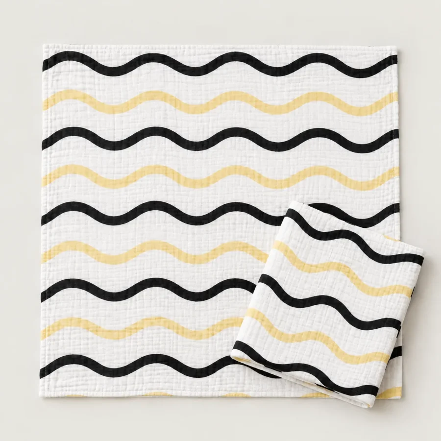 Wave Hall Swaddle Pair, another view